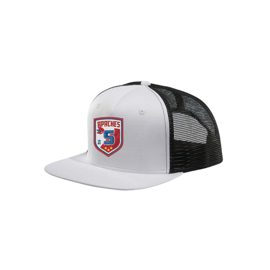 Apache Trucker Hat - Black/White