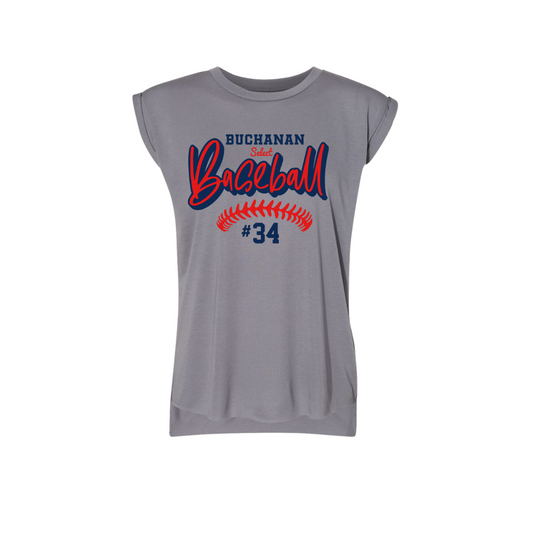 Womens Buchanan Select Baseball player # Top