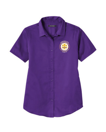 Women's Button Up Twill Shirt