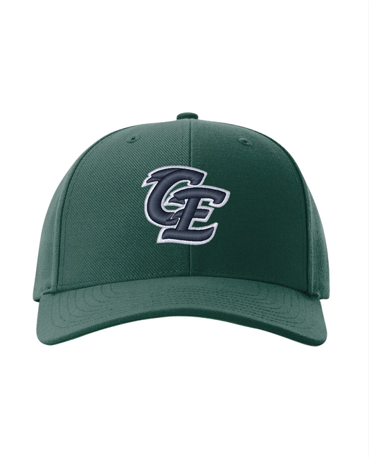 CE Puff Richardson Cap - Dk. Green