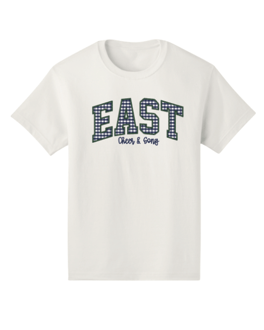 East C&S Embroidered Tee - White