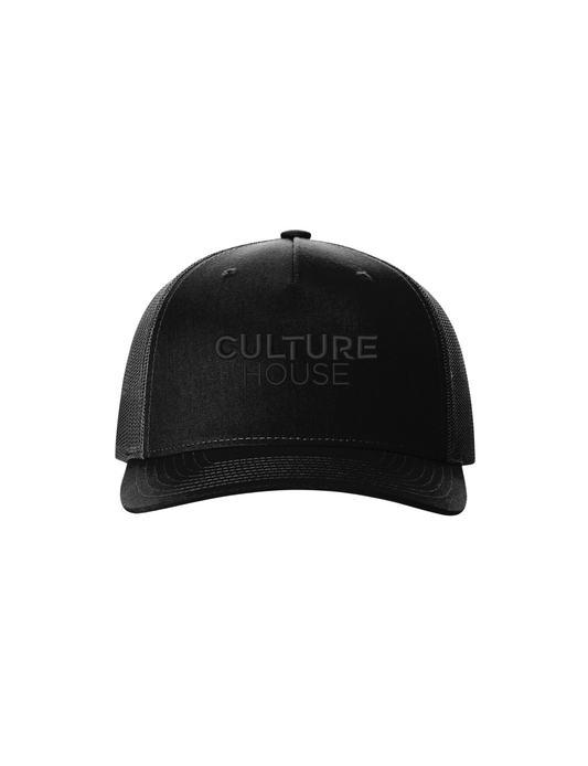 Culture House Cap - Black