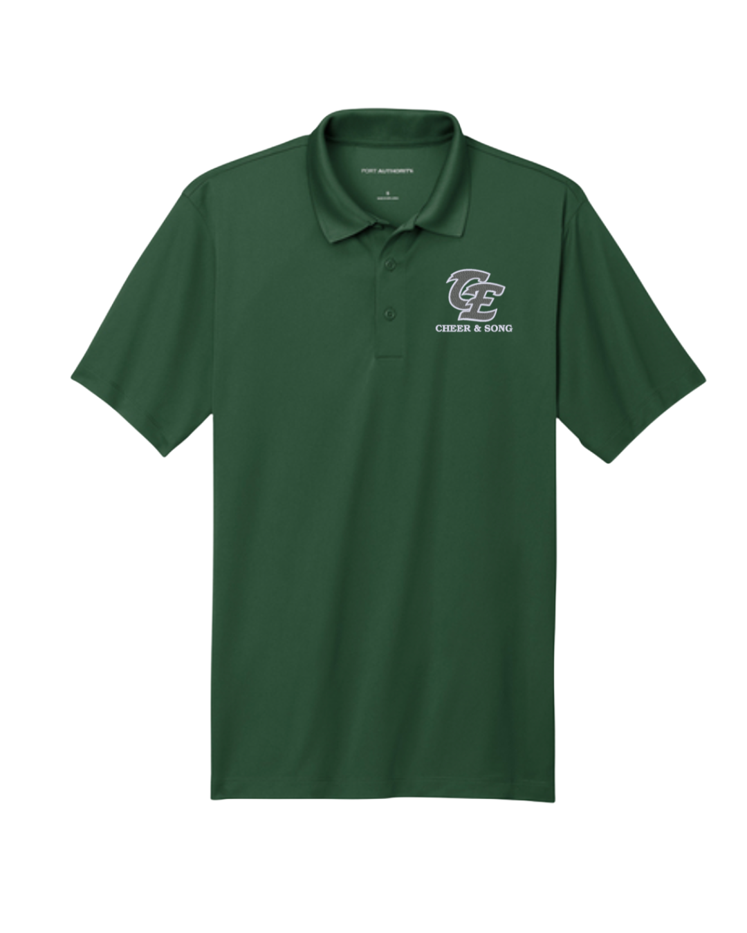 CE C&S Embroidered Polo - Dk Green