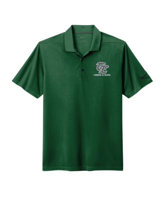 CE C&S Embroidered Polo - Dk Green
