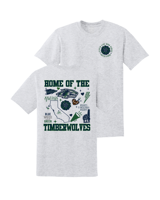 Home of the Timberwolves Tee