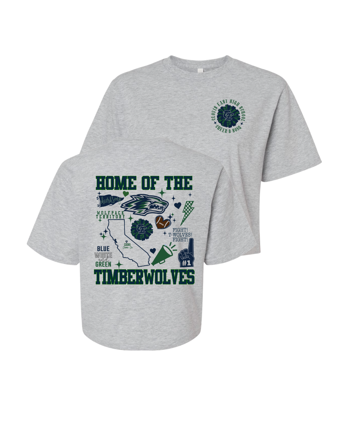 Home of the Timberwolves Tee