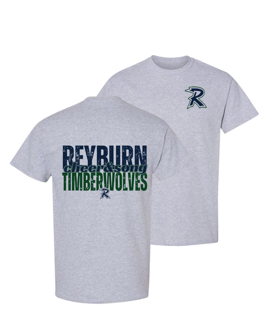Reyburn Cheer & Song Tee - Gray