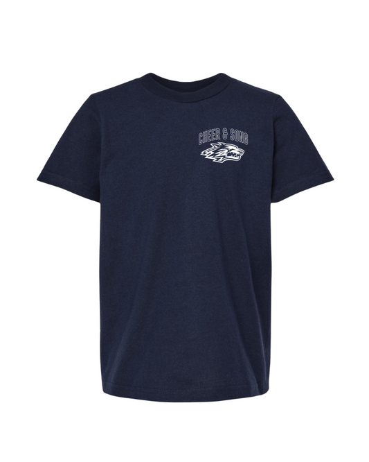 Cheer & Song Tee - Navy