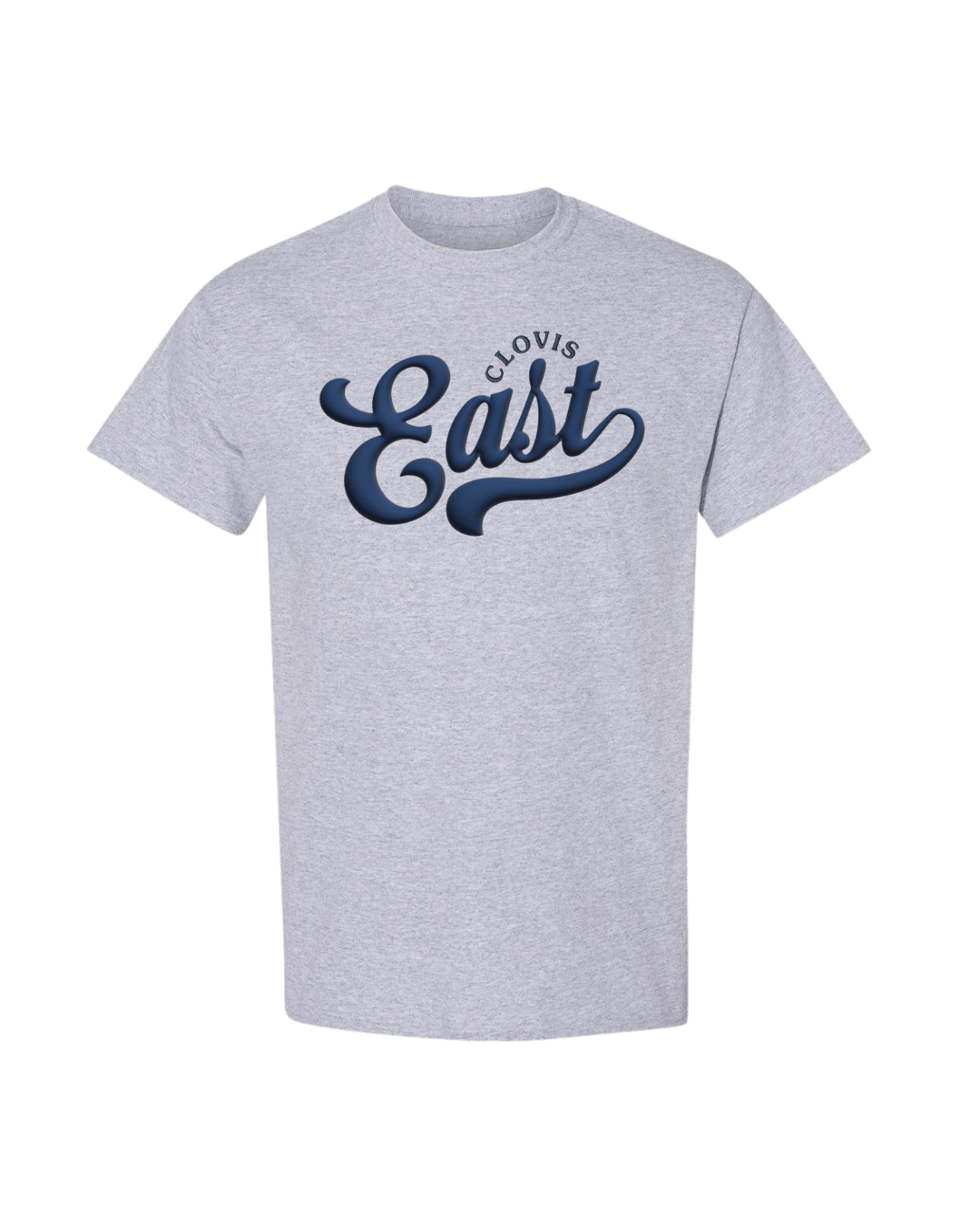 Clovis East Puff Tee - Ice Grey