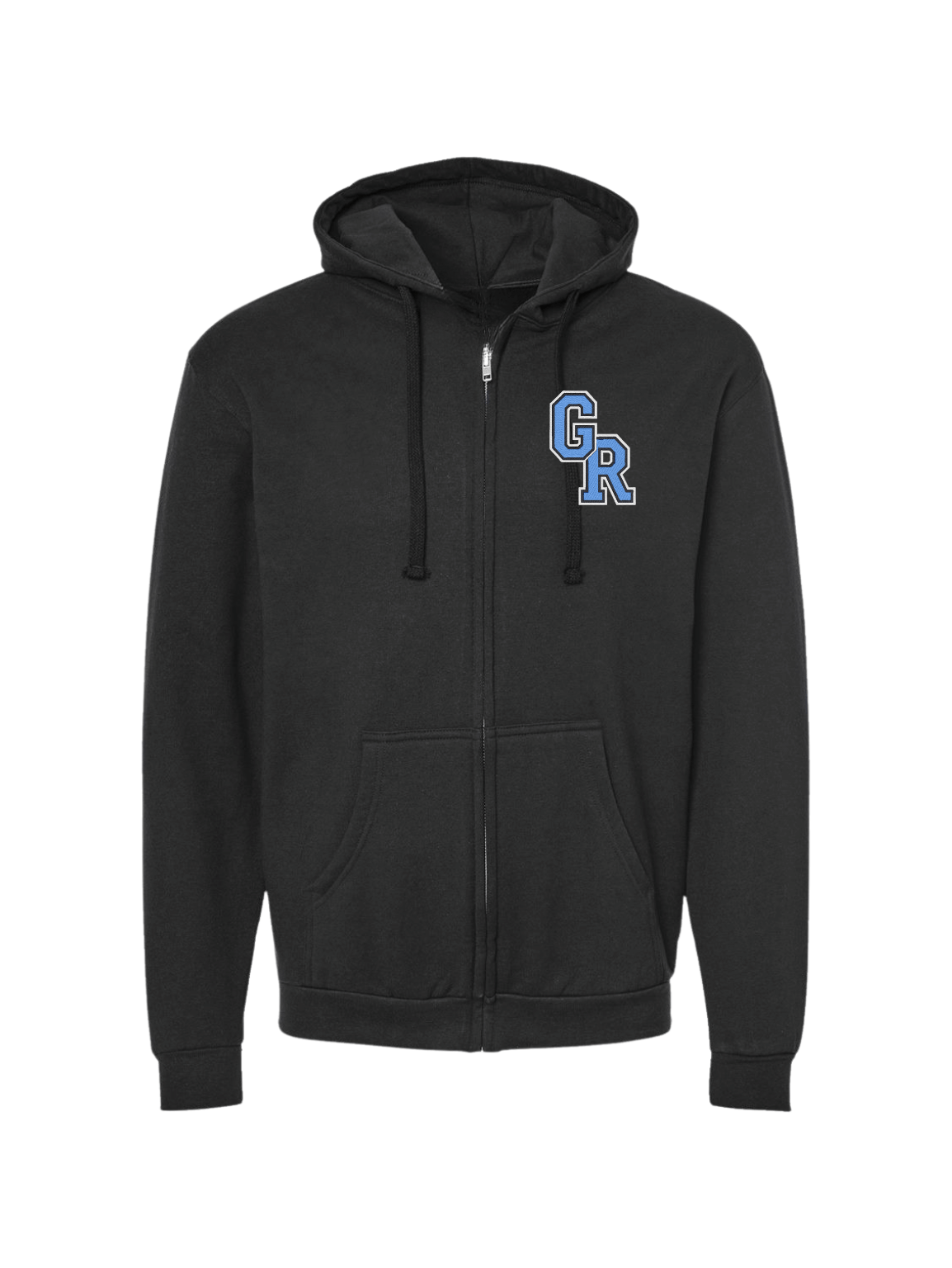 GR Logo Full Zip - Black