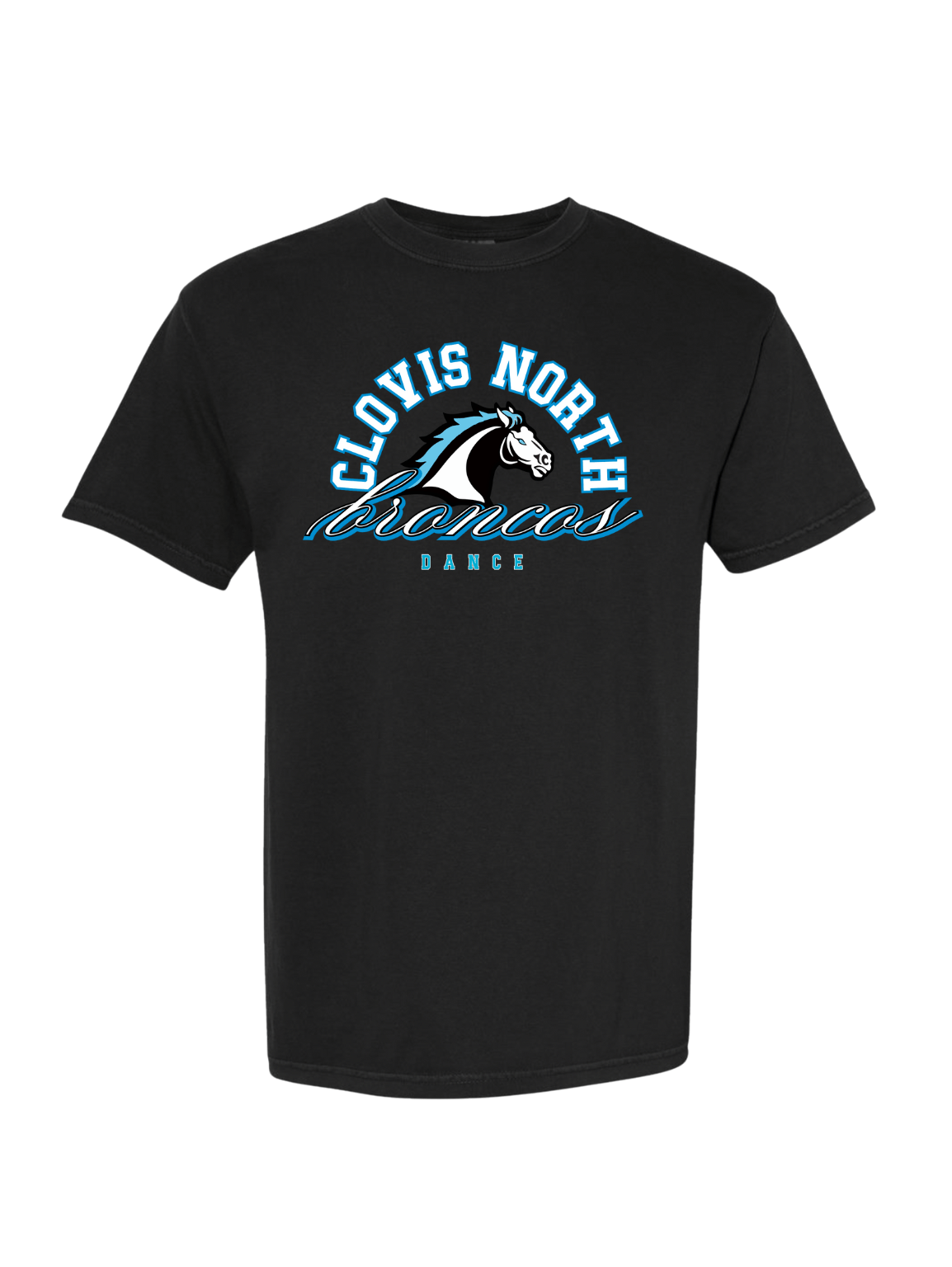 CN Broncos Cheer/Dance Tee - Black