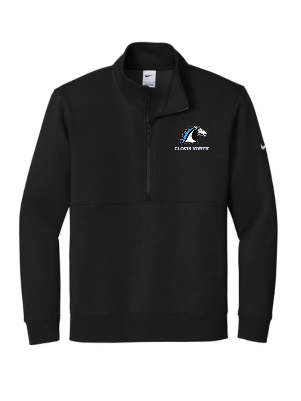 CN Bronco 1/4 Nike Zip - Black