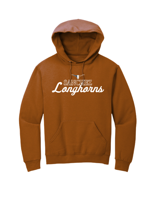 Sanchez Longhorn Hoodie - Orange