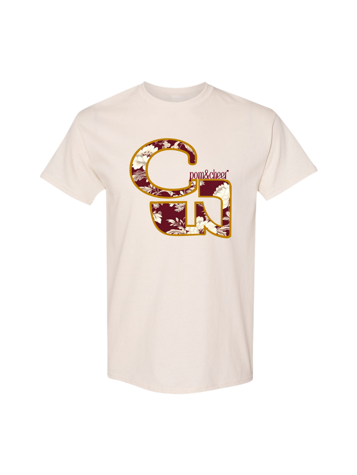 CW Logo Chinoiserie Tee - Natural