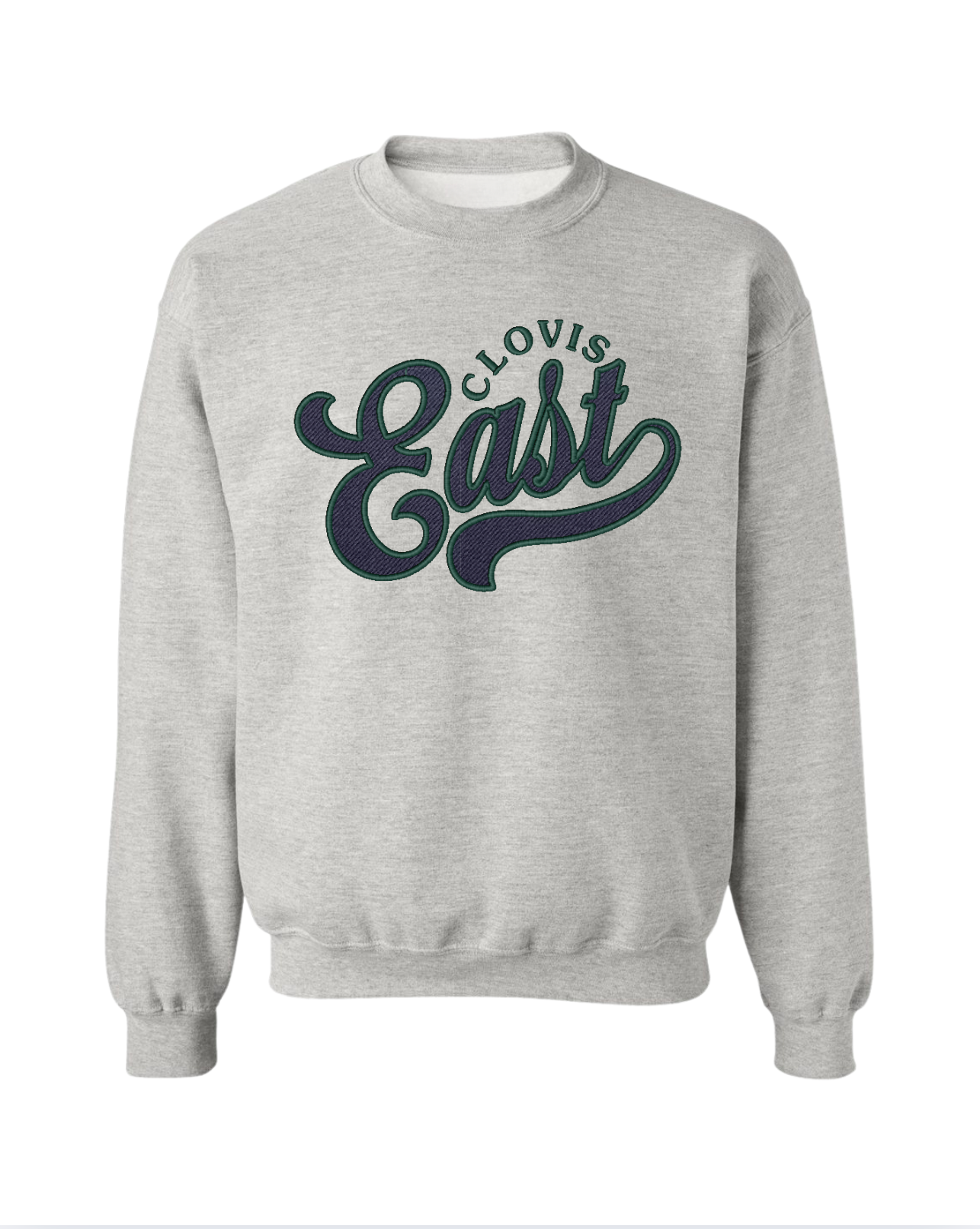 Clovis East Embroidered Sweater - Heather