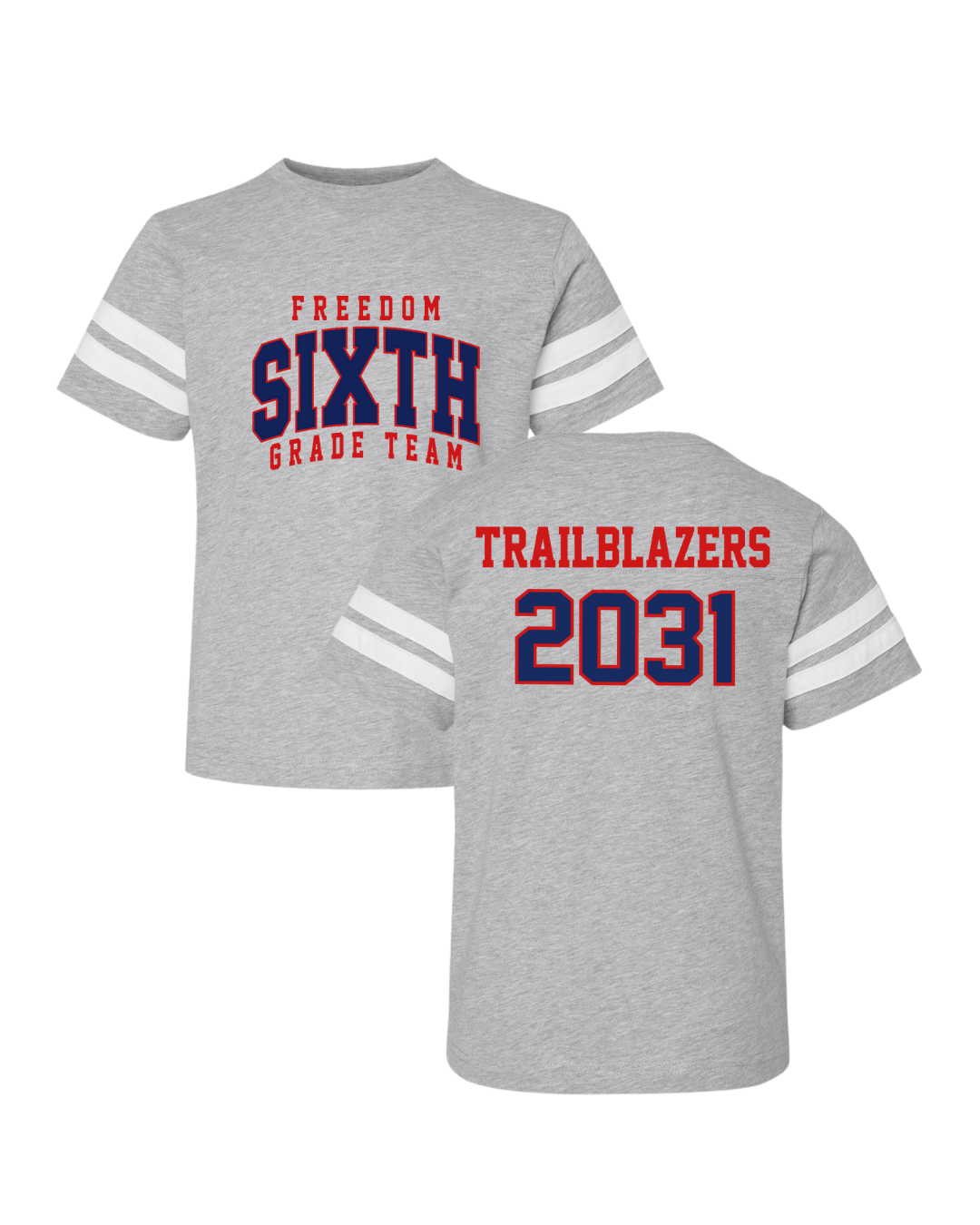 6th Grade Team Tee - Heather Gray