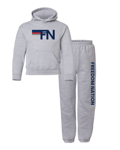 Freedom Nation Hoodie -  Heather