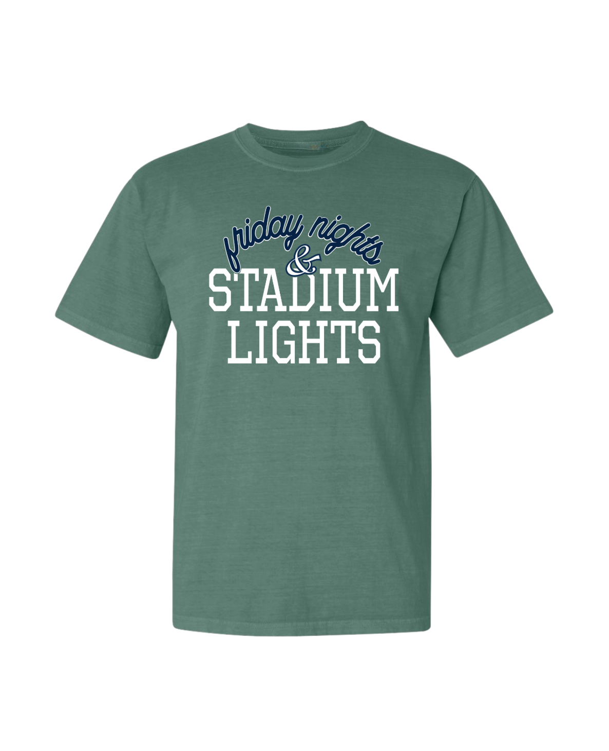 friday nights tee - Green