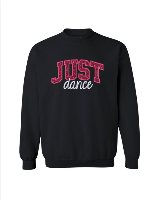 Just Dance Embroidered Sweater - Black