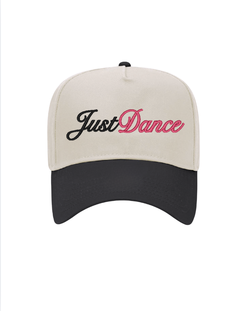 Just Dance Script Cap - Natural/Black