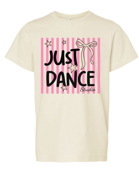 Just Dance - Stripe Tee - Natural