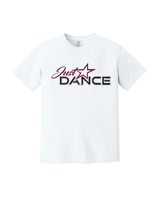 Just Dance Logo Glitter Shirt - White
