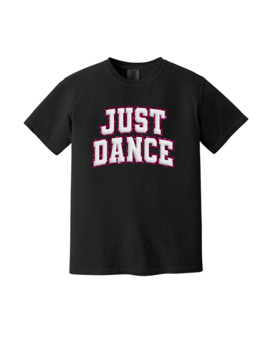 Just Dance Varsity Puff/Glitter Shirt