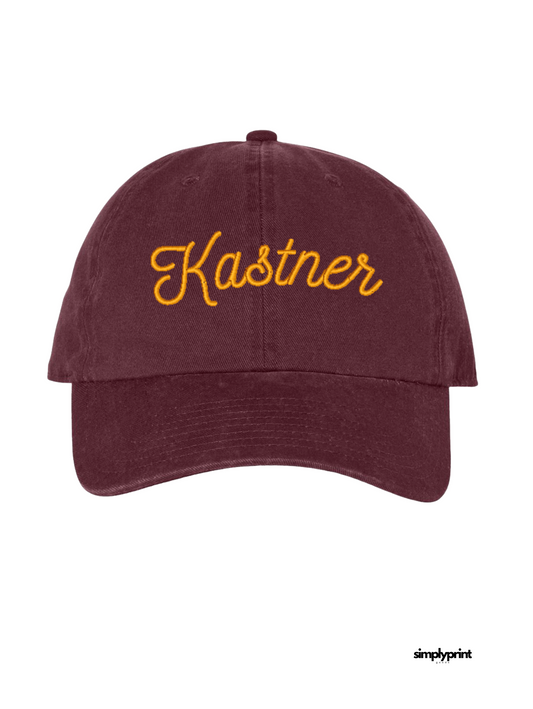 Kastner Script 47 Brand Cap - Maroon