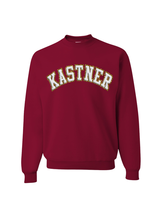 Kastner Glitter/Puff Crew - Cardinal