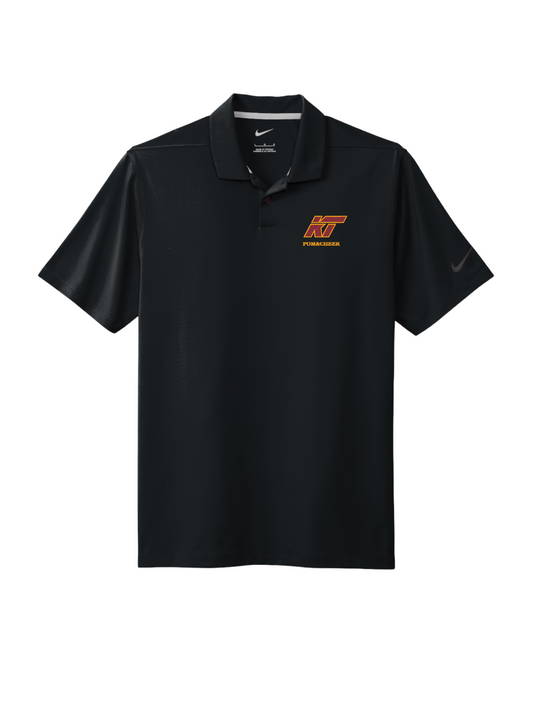 KT Pom & Cheer Embroidered Nike Polo - Black