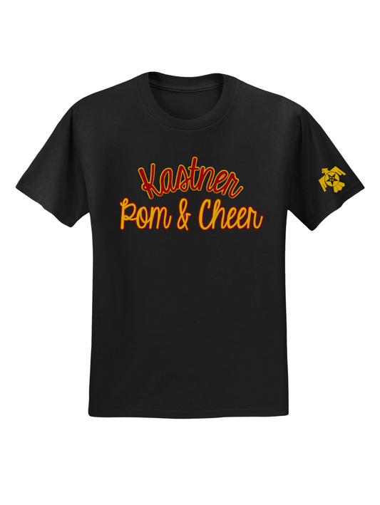 Kastner Pom&Cheer Tee - Black