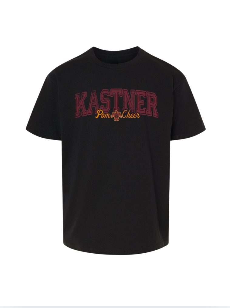 Kastner Pom & Cheer PE Tee - Black