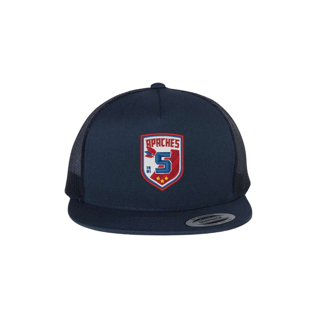 Apache Trucker Hat - Navy