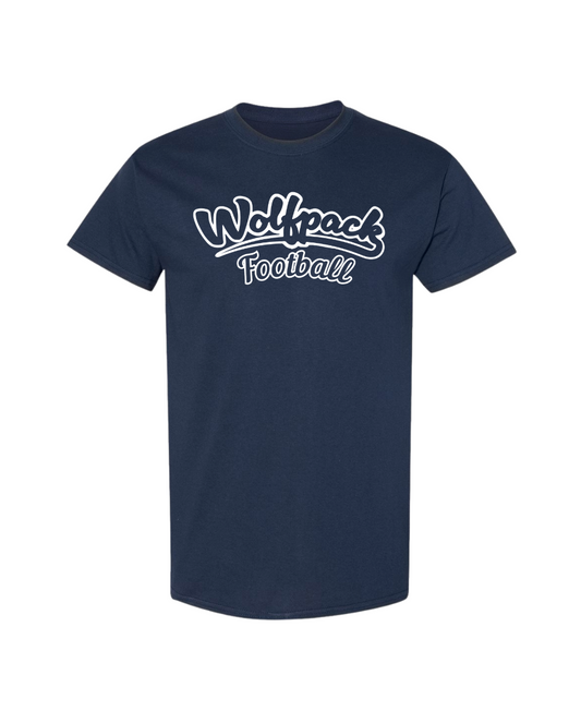 Wolfpack football Tee - Navy