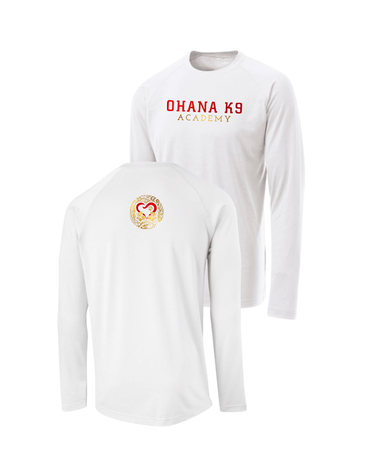 Ohana Performance DriFit LS - White