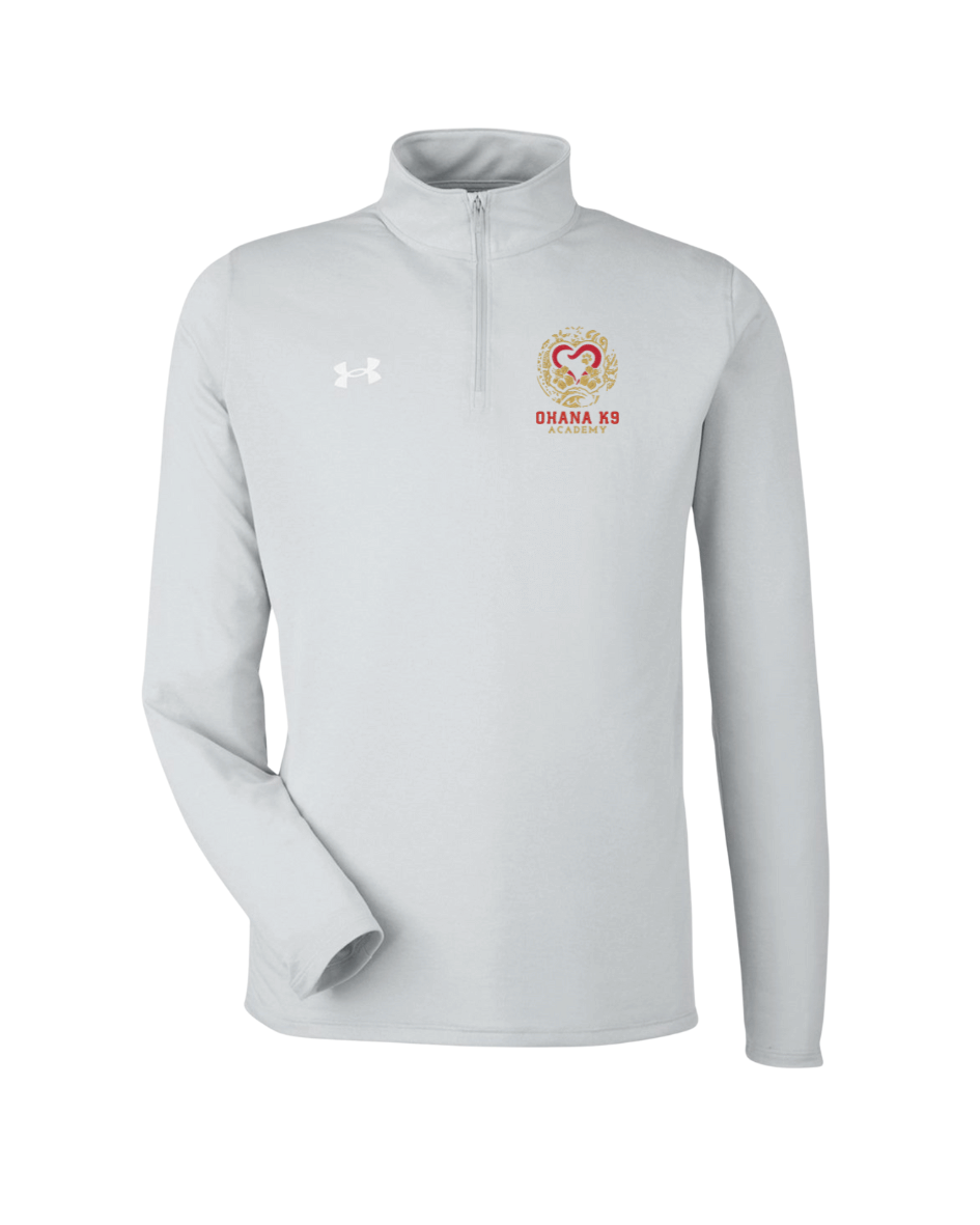 Under Armor 1/4 Zip DriFit Sweater - Gray