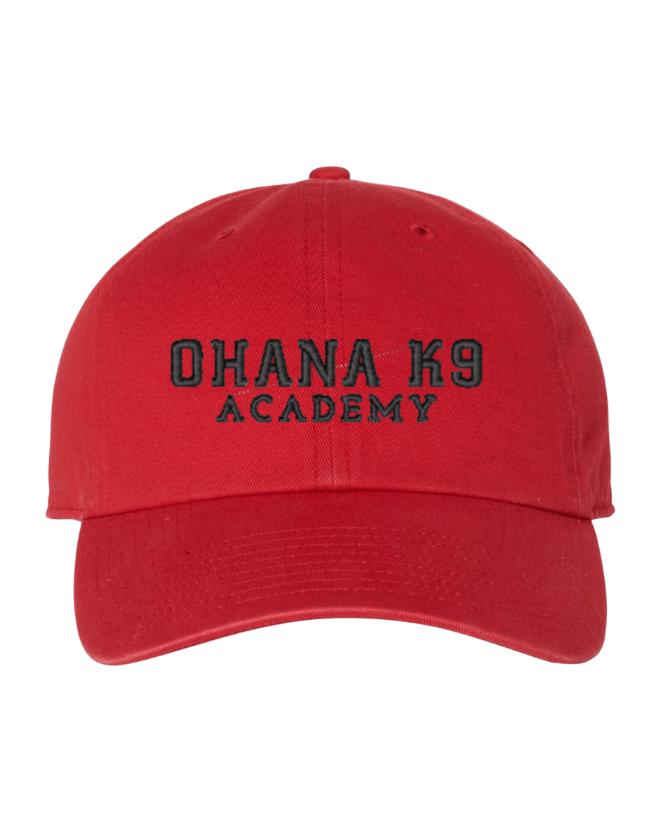 Ohana K9 Academy Embroidered 47 Brand Cap - Red