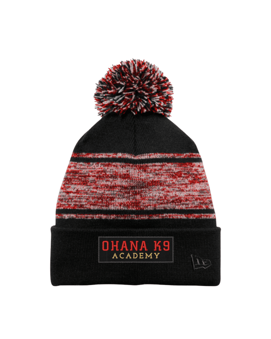 New Era Ohana Beanie - Red/Black