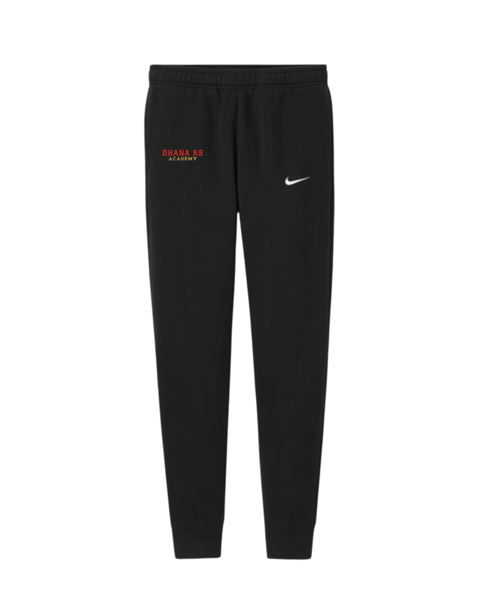 Nike Embroidered Joggers - Black