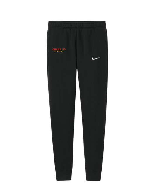 Nike Embroidered Joggers - Black