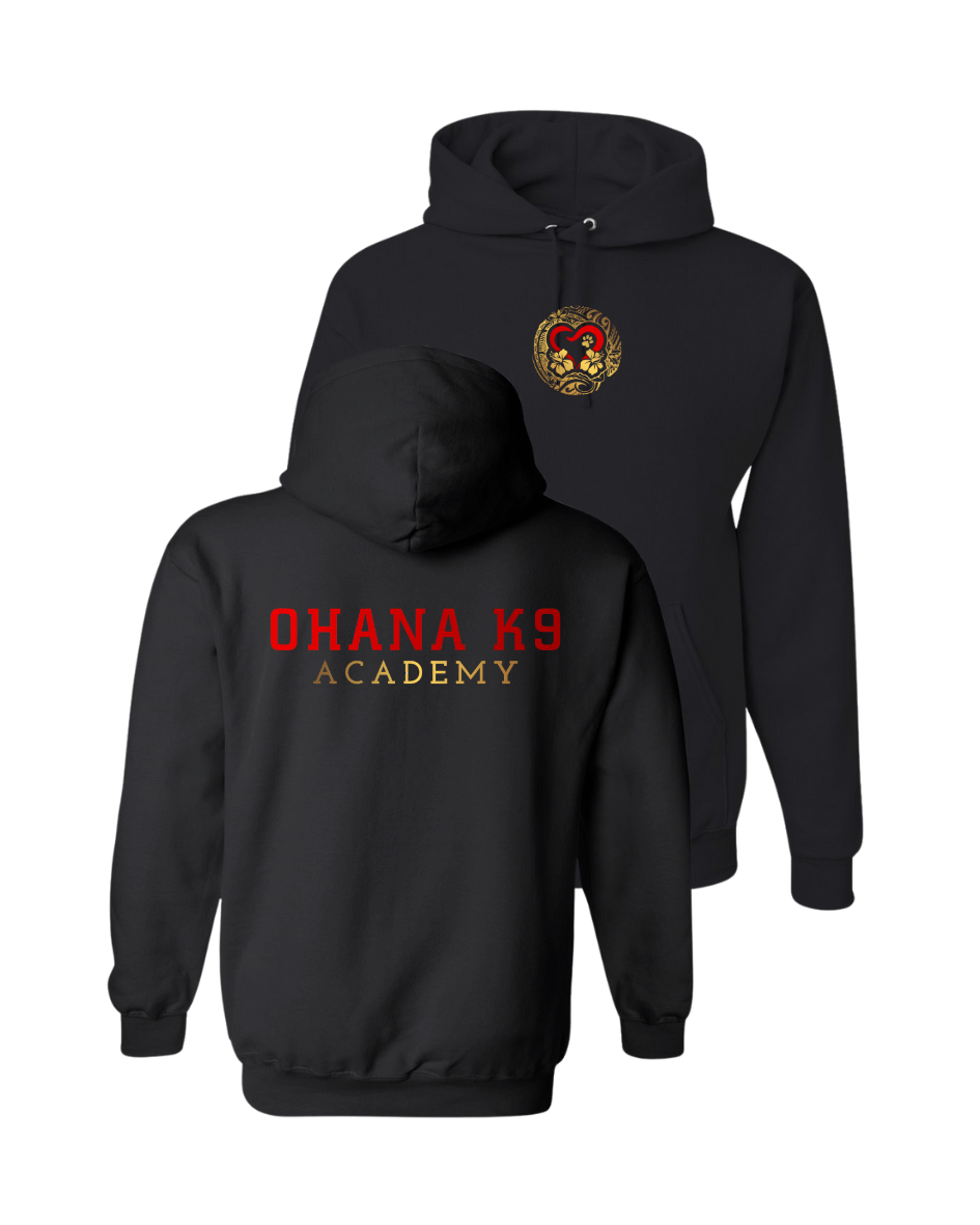 Ohana K9 Hoodie - Black