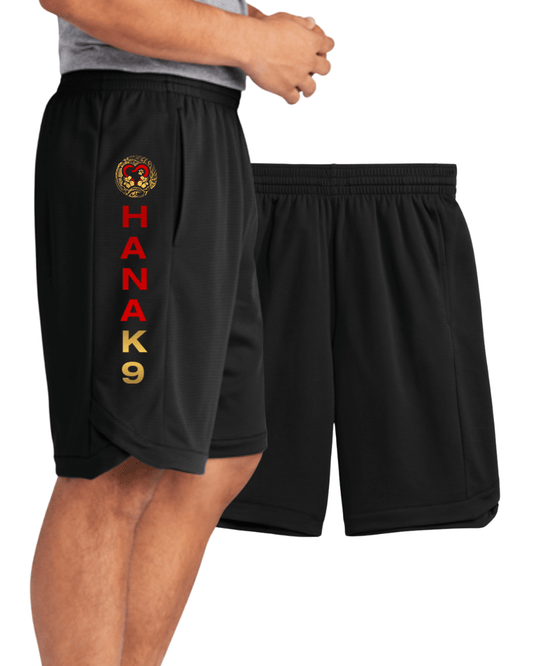 Ohana K9  - Pocket Shorts 9" -  Black