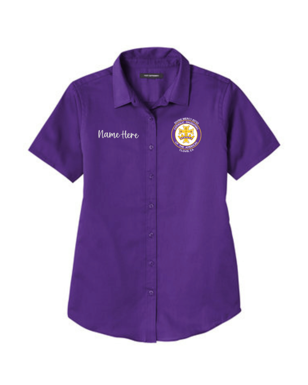 Women's Button Up Twill Shirt