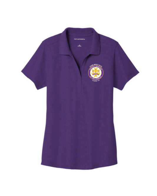 Womens V Neck Polo