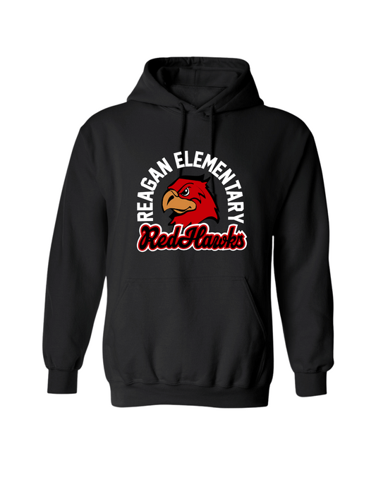 Reagan Arched Hoodie - Black