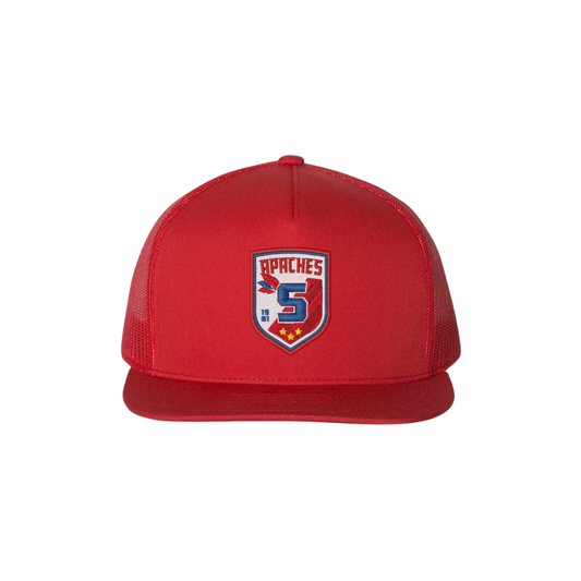 Apache Trucker Hat - Red