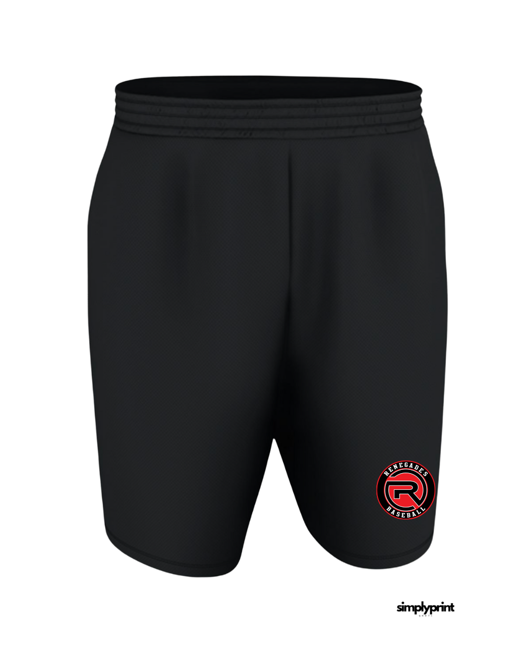 Renegades Active Shorts - Black