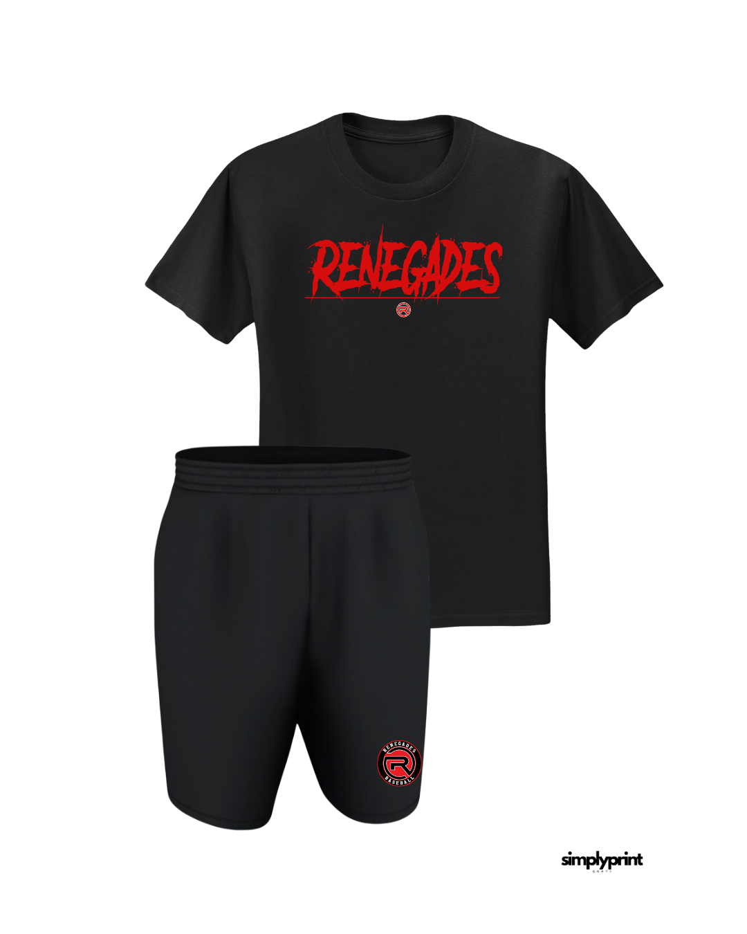 Renegades Active Shorts - Black