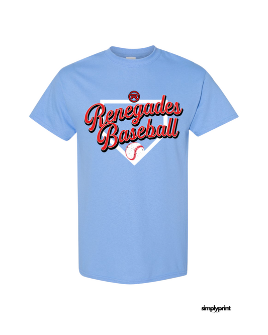 Renegades Baseball Diamond Tee - Blue