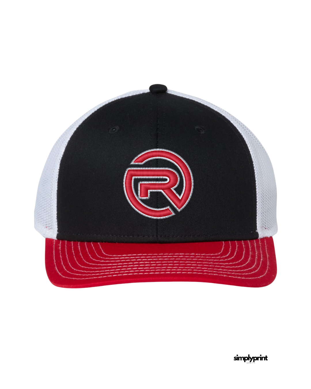 Renegades Logo Trucker Cap - Black/Red